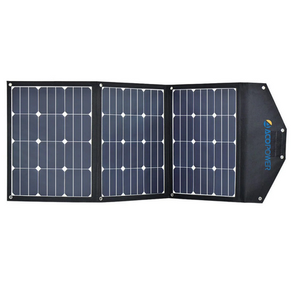 ACOPower Foldable Solar Panel Kit Suitcase --- 90W, 120W